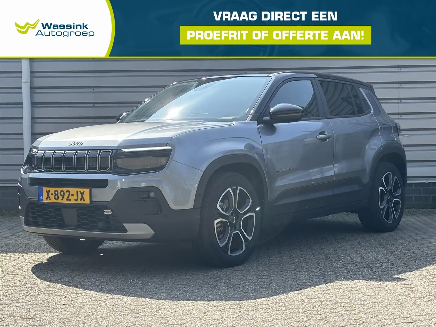 Jeep Avenger 54 kWh 156pk Aut 1st Edition | Carplay | Blind Spo Grau - 1