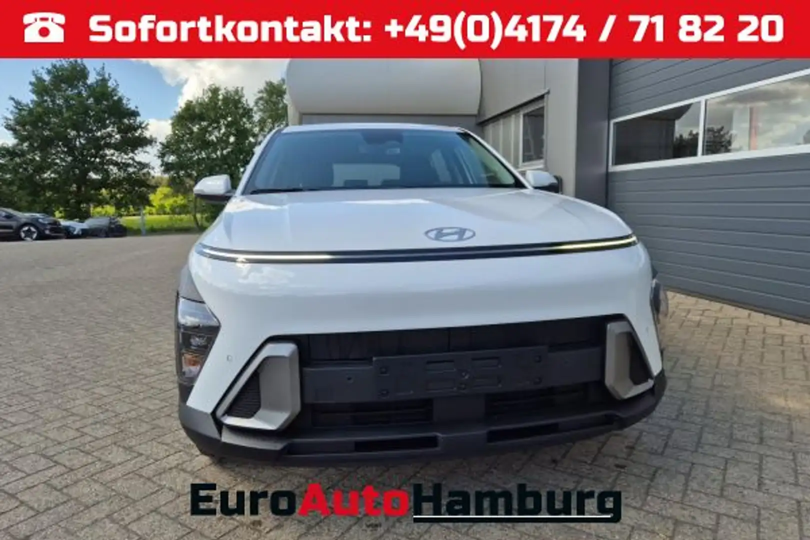 Hyundai KONA Select 1.6 GDI 129PS Hybrid Automatik MY2025 Voll- Weiß - 1