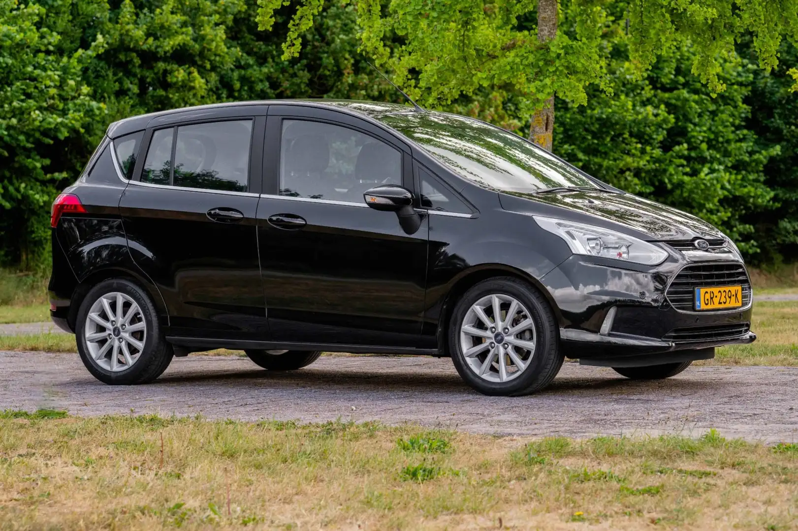 Ford B-Max 1.0 EcoBoost Titanium 69.600 km NL-auto Zwart - 2
