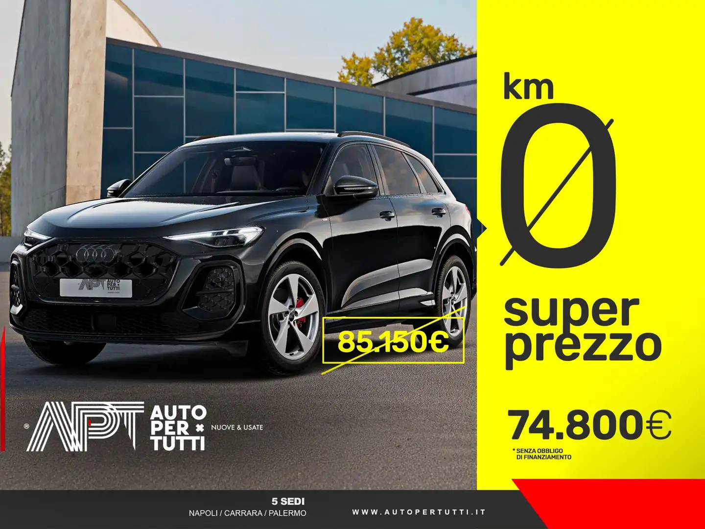 Audi Q5 Q5 2.0 tdi mhev+ Launch edition S line quattro 204 Nero - 1