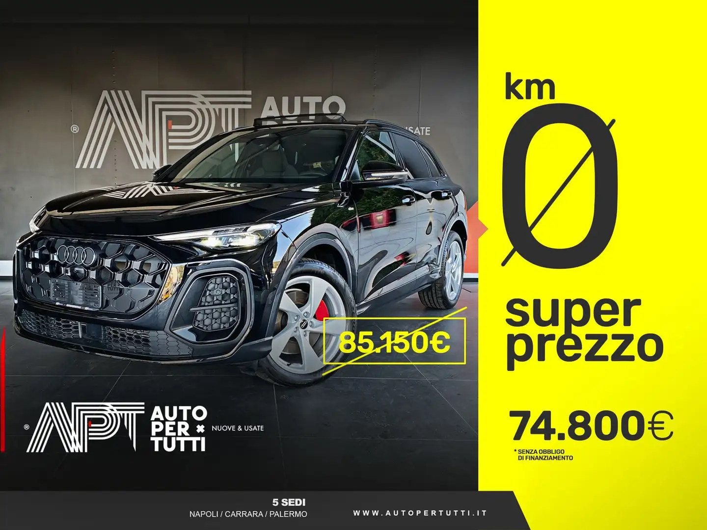 Audi Q5 Q5 2.0 tdi mhev+ Launch edition S line quattro 204 Negro - 1