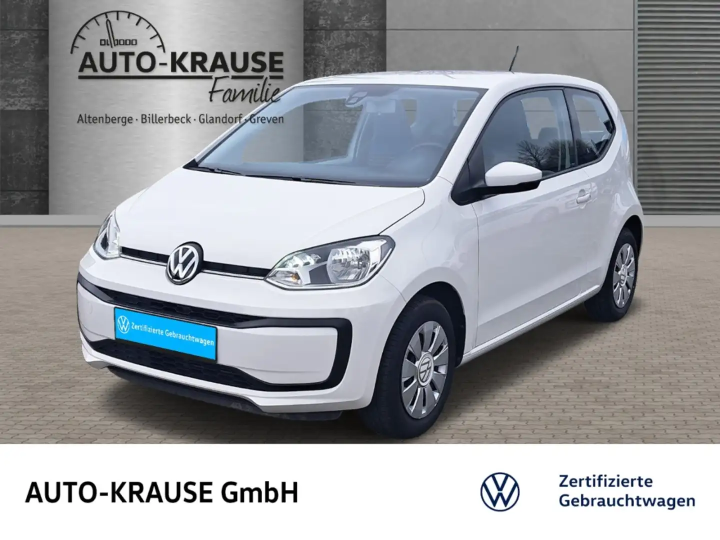 Volkswagen up! 1.0 move Klima , Tempomat ZV PDC White - 1