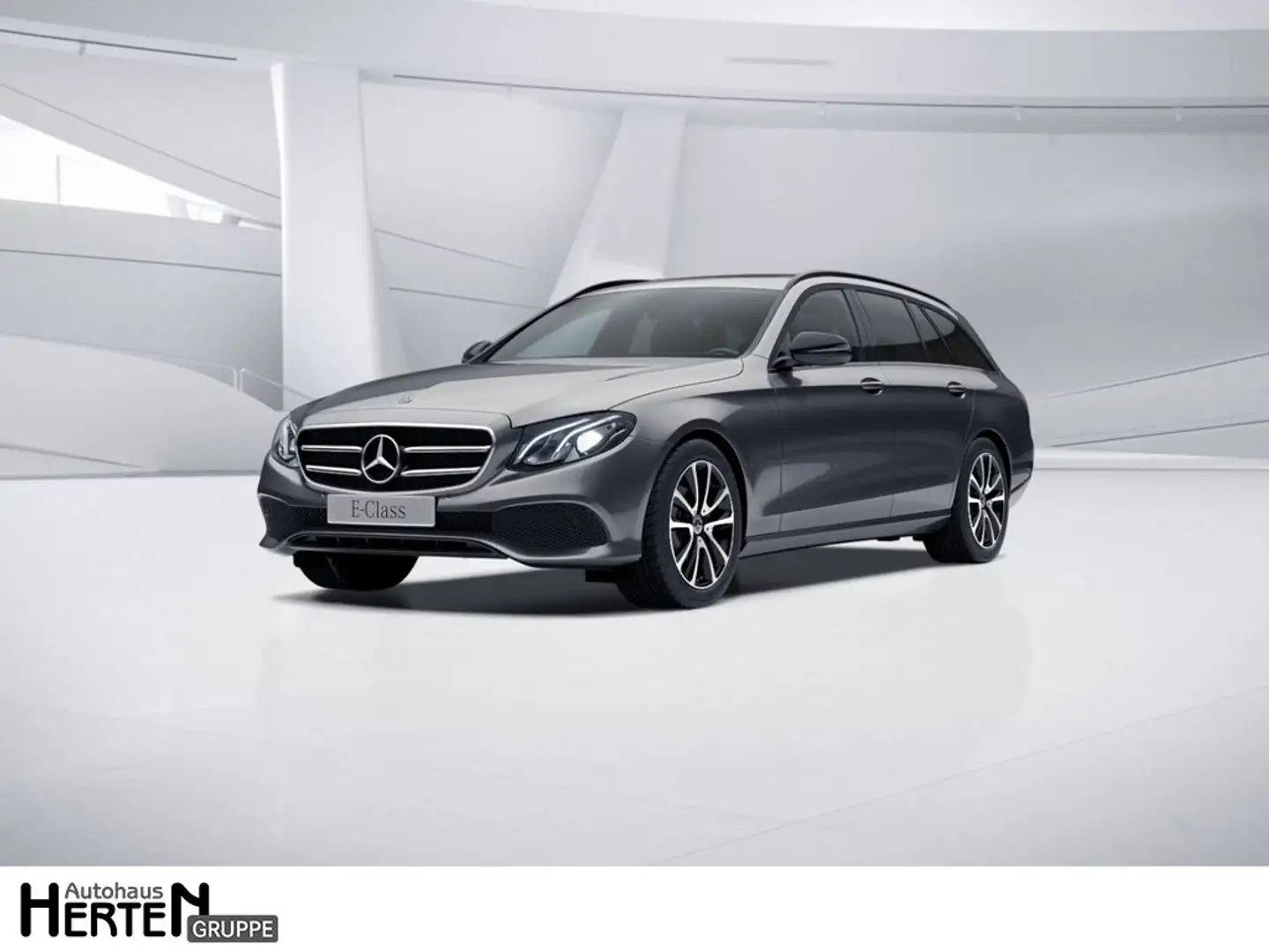 Mercedes-Benz E 220 T d AVANTGARDE+NIGHT-P.+KAMERA+SD+AHK+66L Grau - 1