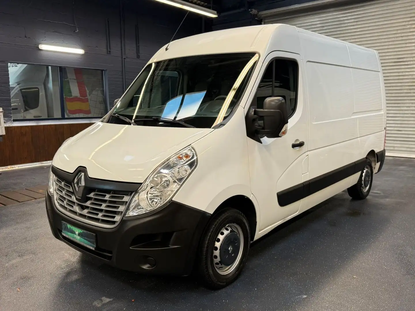 Renault Master Kasten L2H2 Klima Standheizung 1.Hand AHK Weiß - 2