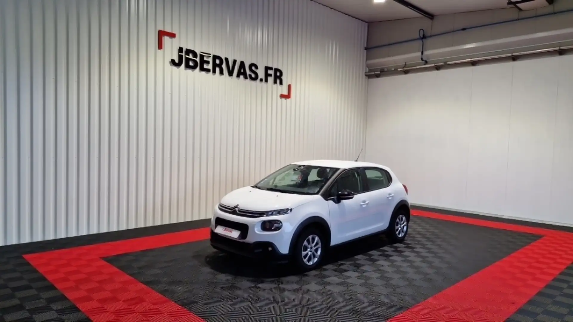 Citroen C3 SOCIETE PURE TECH 82 SS FEEL NAV Blanc - 1