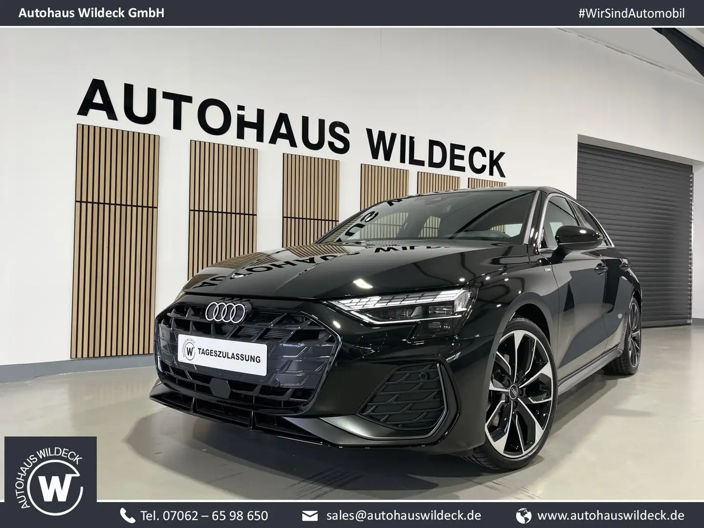Audi A3 A3 Sportback 35TFSI S line ACC Pano Mat RFK Sono Noir - 1
