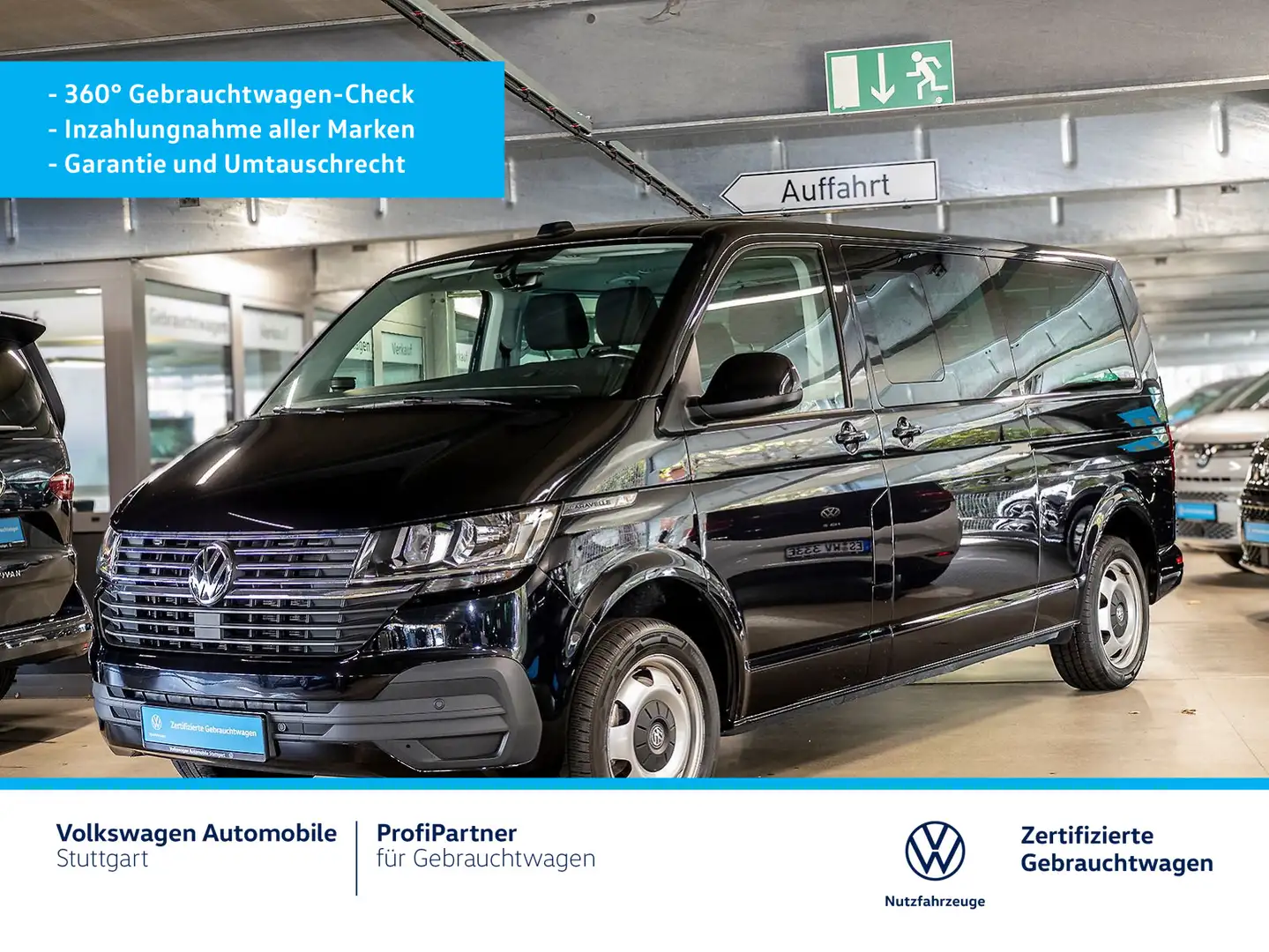 Volkswagen T6.1 Caravelle Comfortline LR DSG 2.0 TDI Zwart - 2