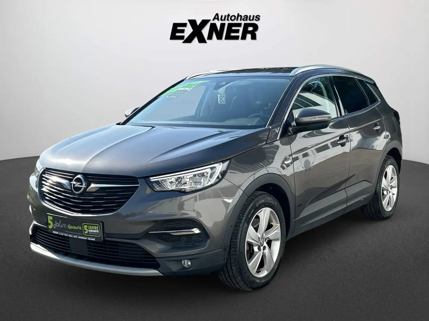 Opel Grandland X 1.6 Turbo Hybrid 4 ELEGANCE LED+Navi Grau - 2