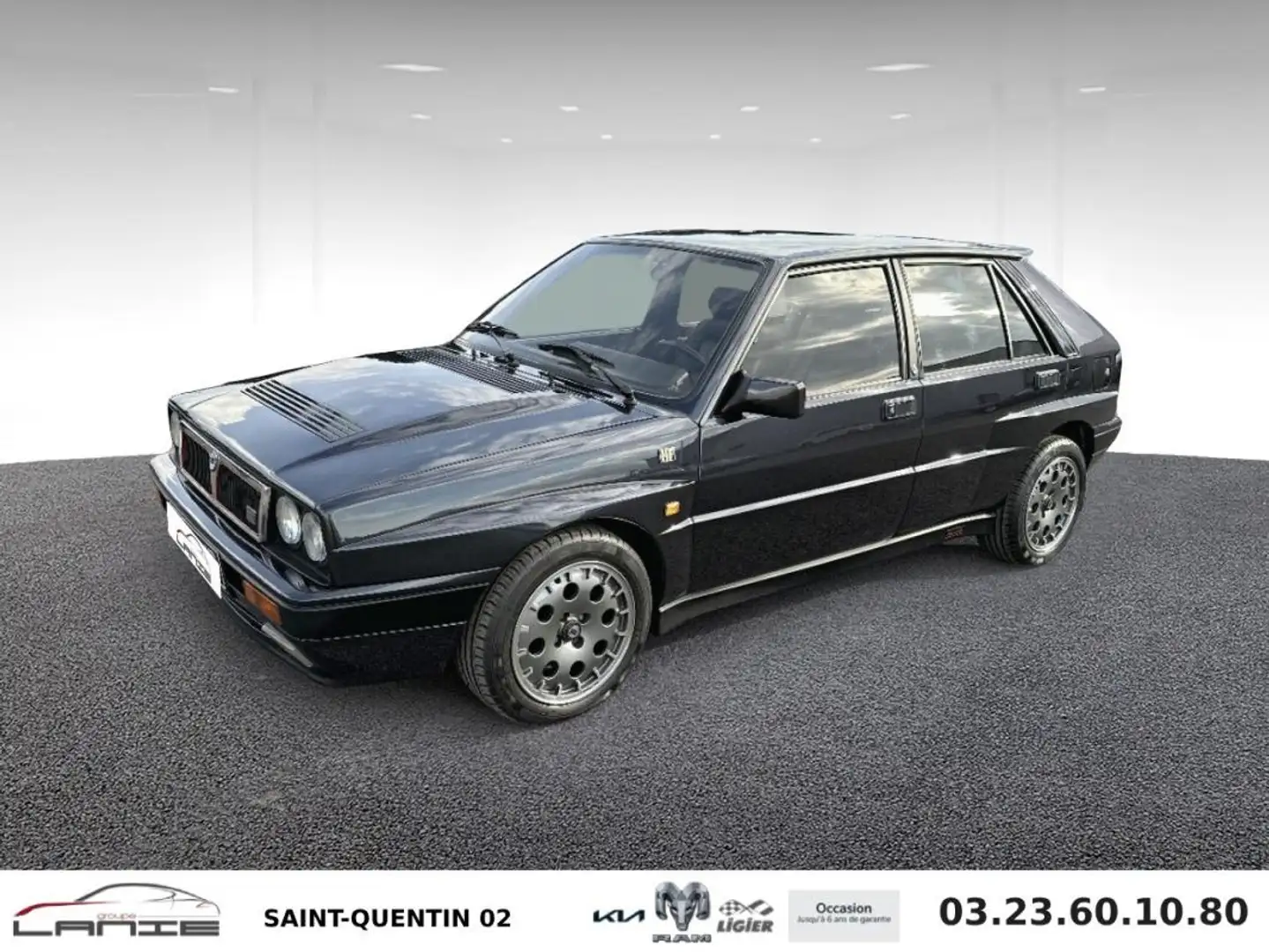 Lancia Delta 2.0 HF Turbo 16V Integrale 200 cv Noir - 1