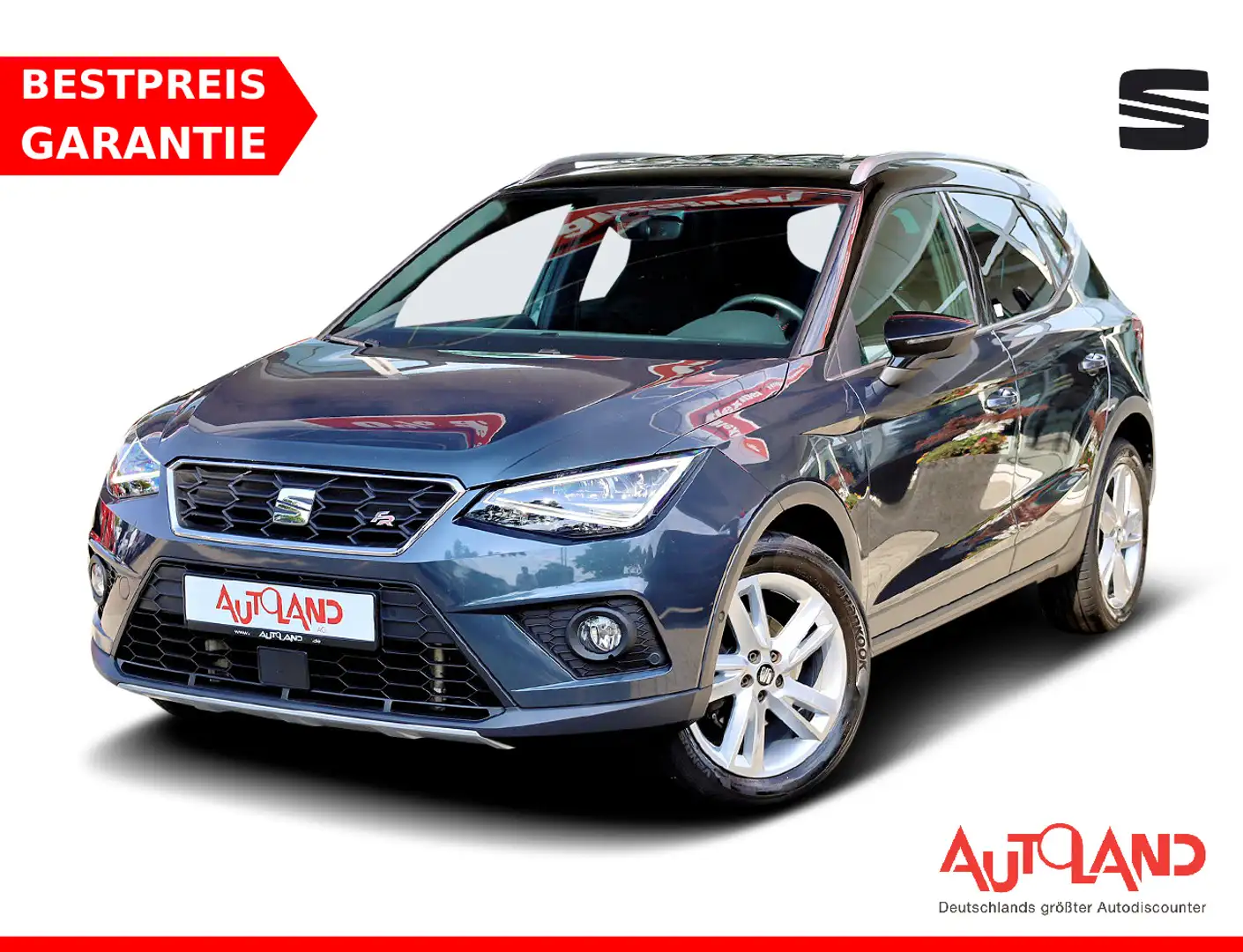 SEAT Arona 1.0 TSI FR Beats LED Navi ACC Totwinkel   DA Gris - 1