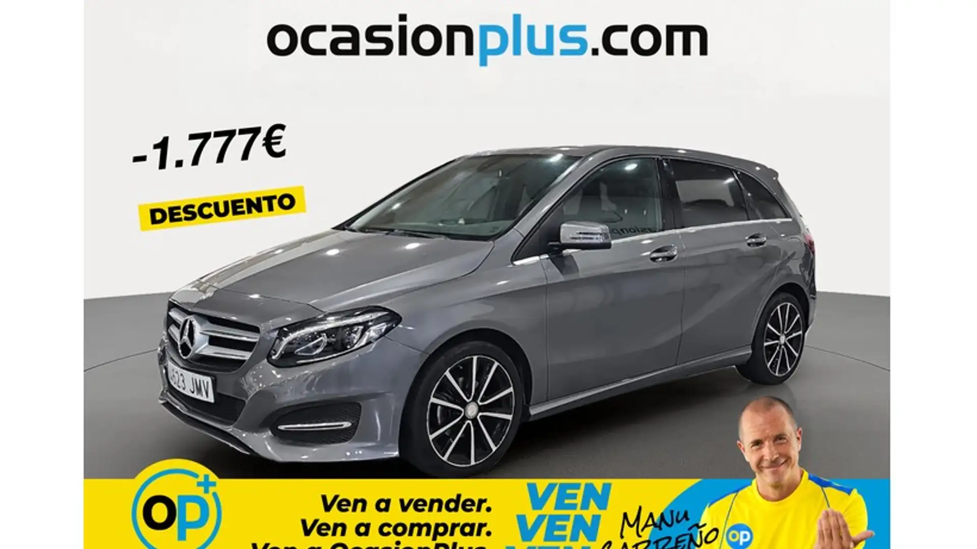 Mercedes-Benz B 180 180d 7G-DCT Gris - 1