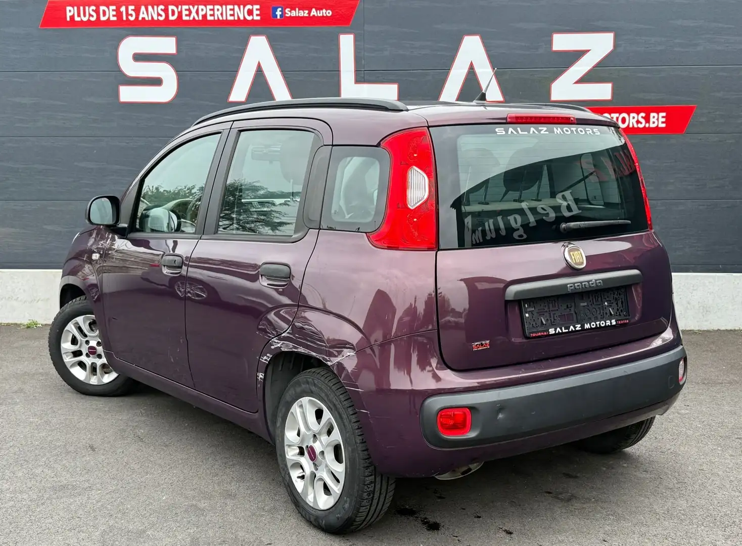 Fiat Panda Panda 1.2i_FRAIS CARROSSERIE_VENTE MARCHAND_ Mauve - 2