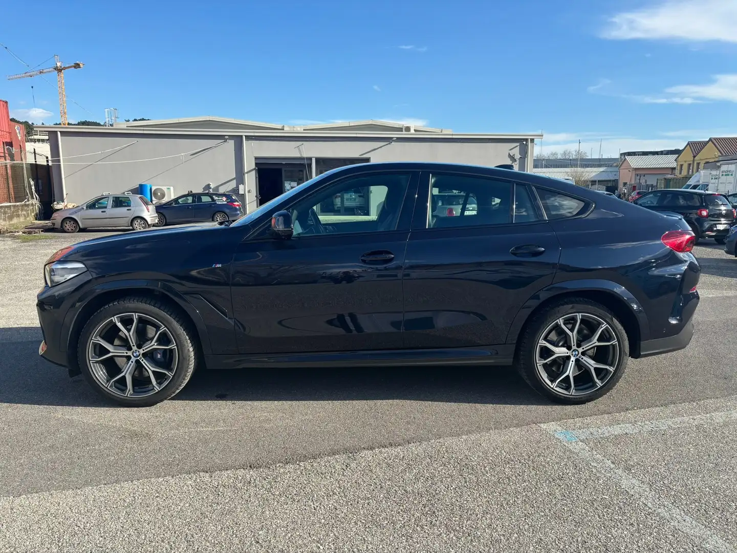BMW X6 X6 xdrive30d mhev 48V Msport auto Bleu - 2