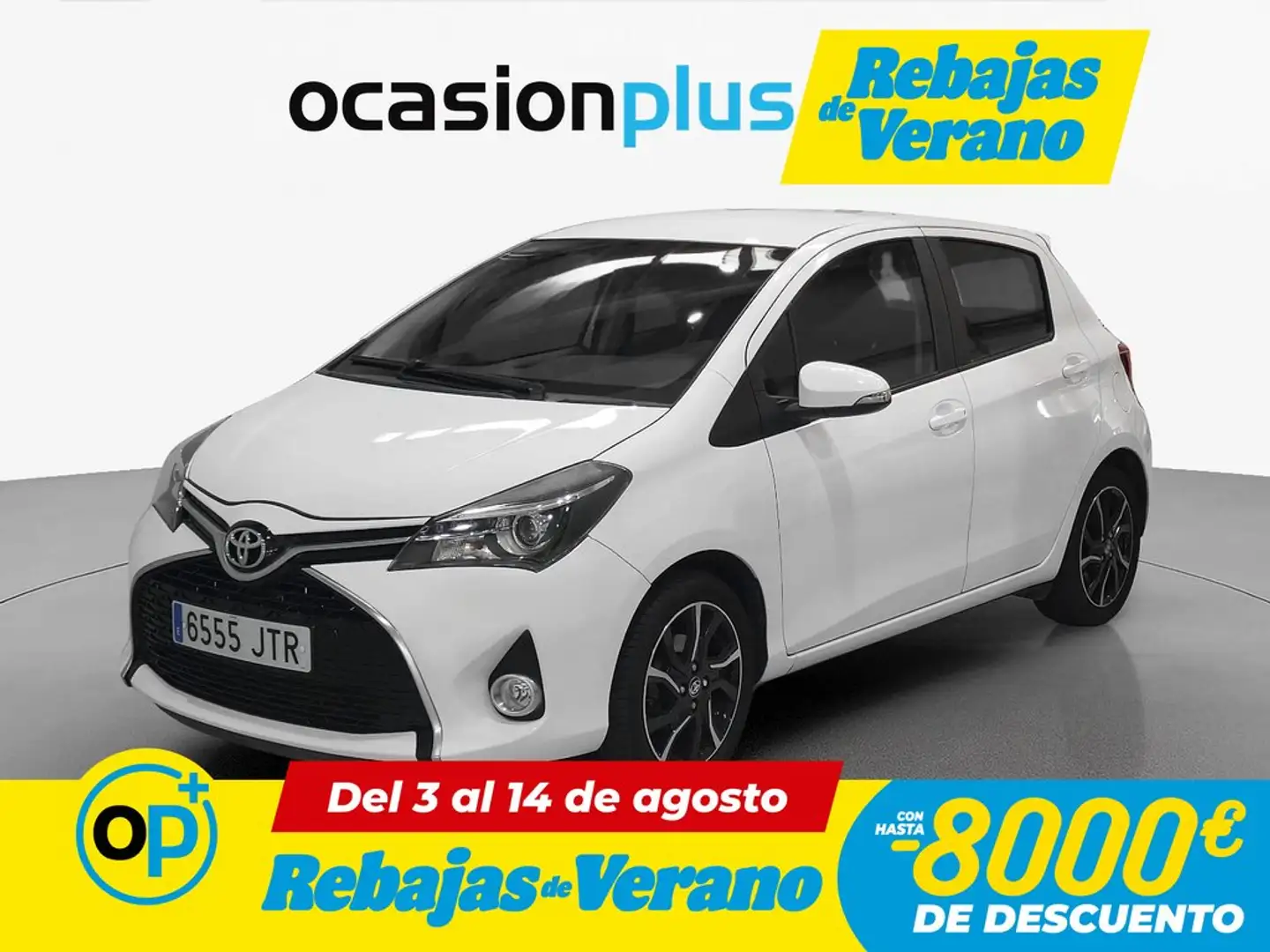 Toyota Yaris 1.3 Feel! Blanco - 1