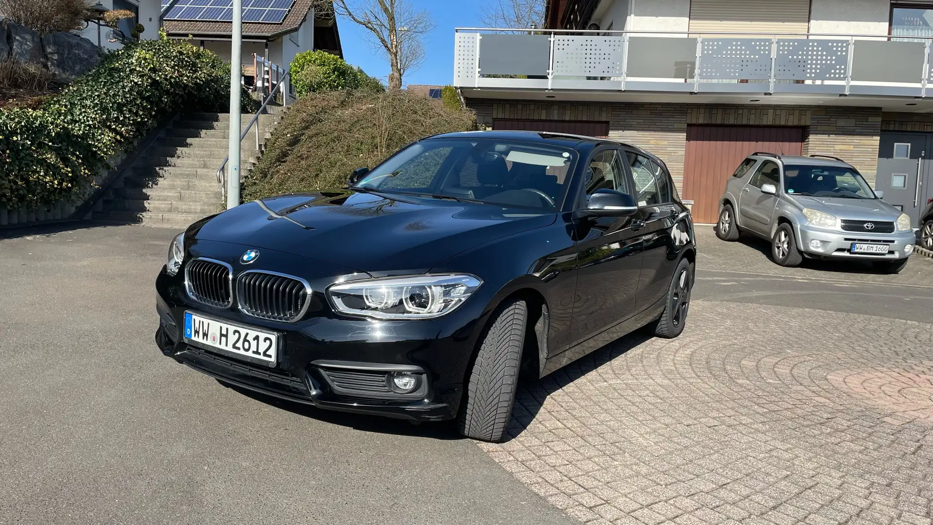 BMW 116 116i Advantage *LED, Navi, Tempomat, Sitzheizung* Schwarz - 2
