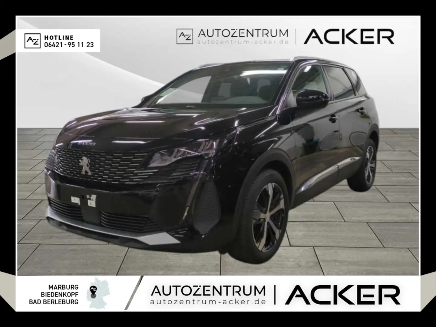 Peugeot 5008 BlueHDi 130 AT8 Allure Pack 7-Sitze -44%* Schwarz - 1