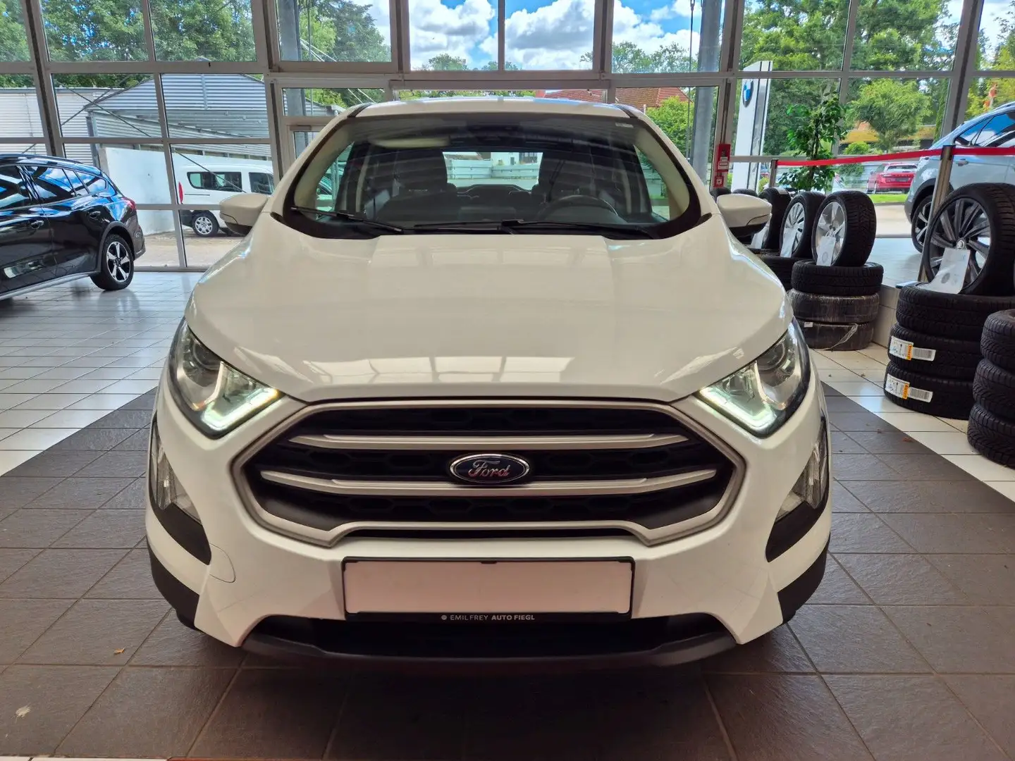 Ford EcoSport Cool & Connect Klima Tempomat DAB LED Blanc - 1