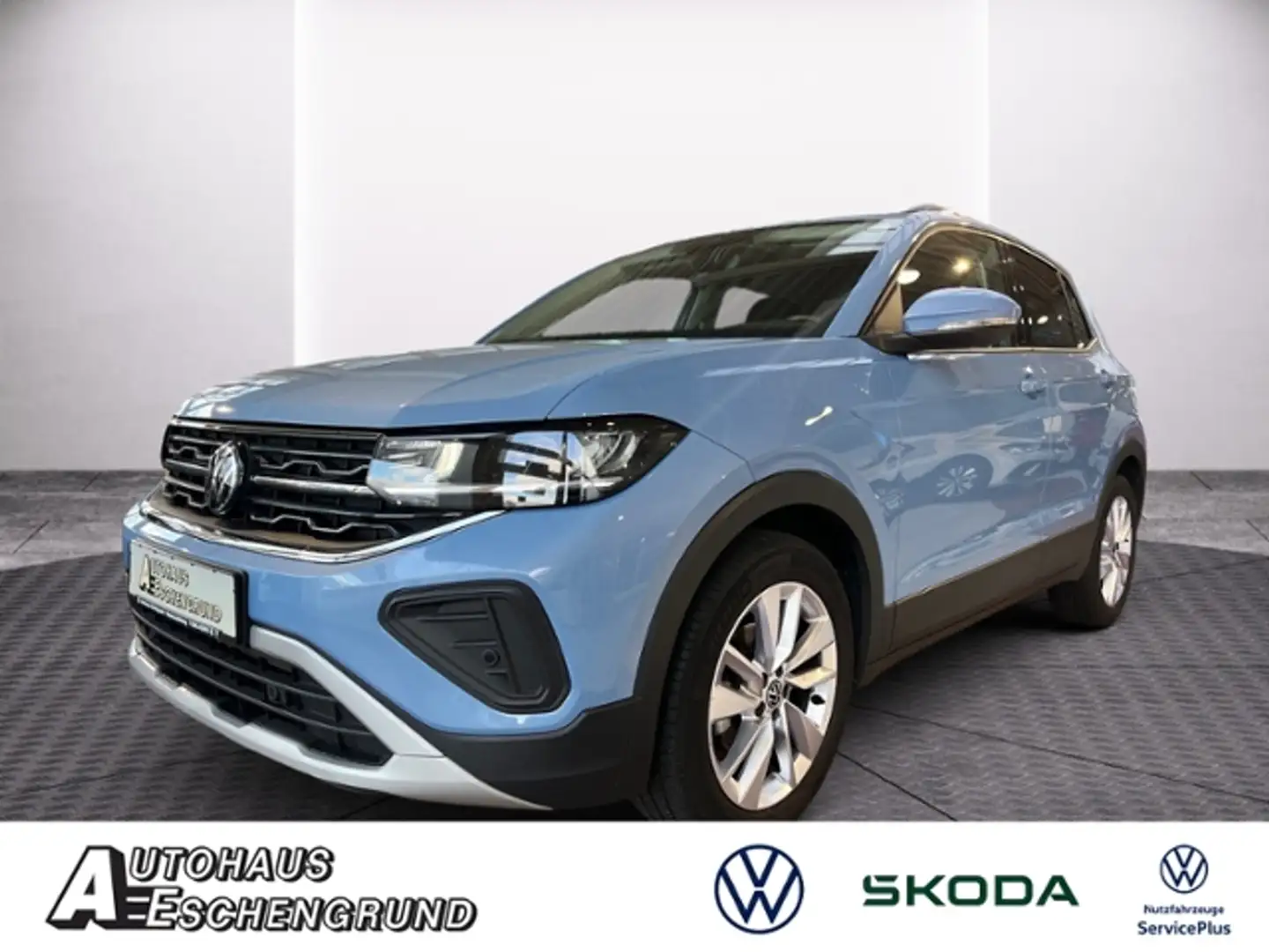 Volkswagen T-Cross 1.0 TSI Life SHZ LICHT&SICHT IQ.DRIVE Albastru - 1