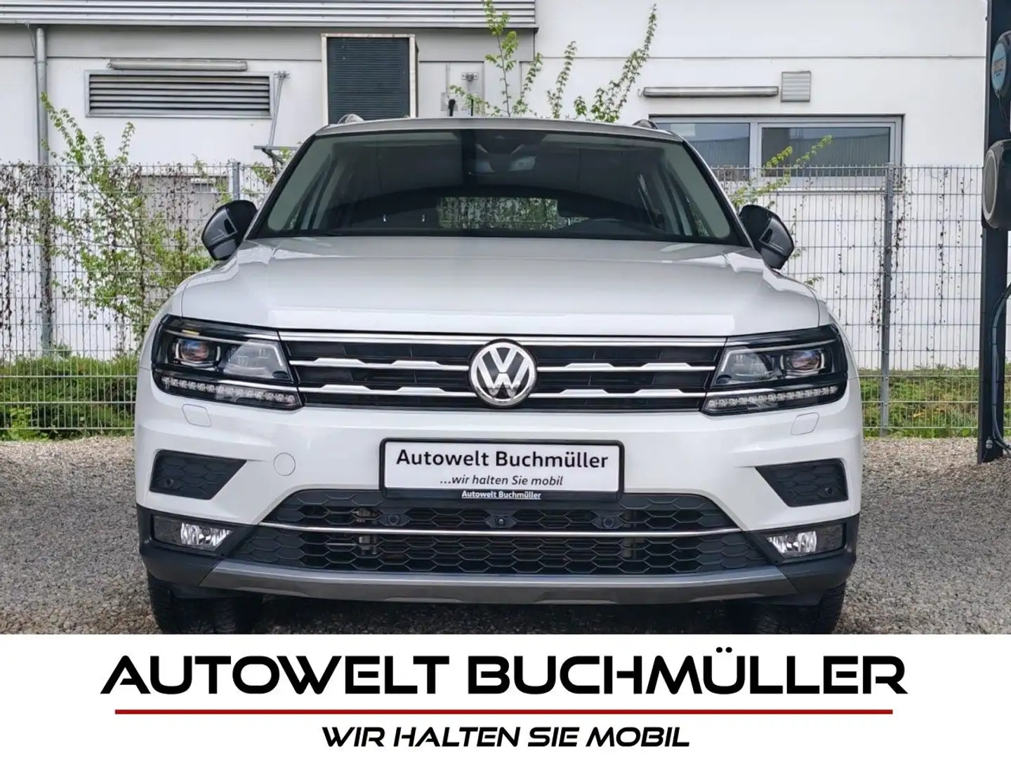 Volkswagen Tiguan Allspace 2.0 TDI DSG,PANO,AHK,LED,HUD Weiß - 1