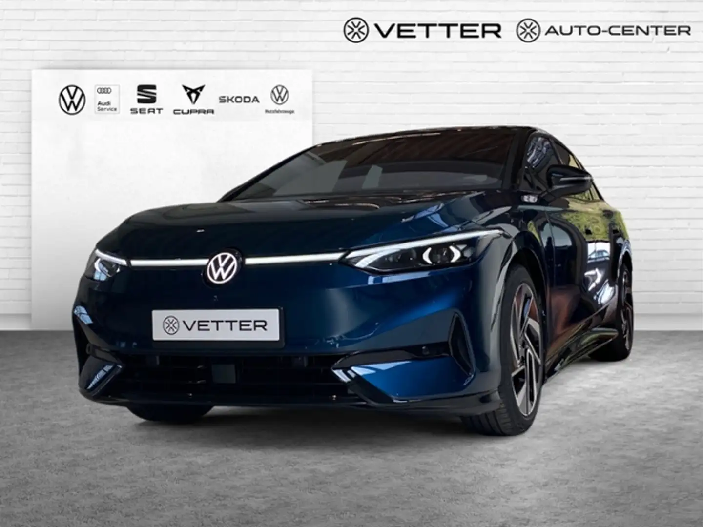 Volkswagen ID.7 Pro 210 kW (286 PS) 77 kWh 1-Gang-Automatik KLIMA Blu/Azzurro - 1