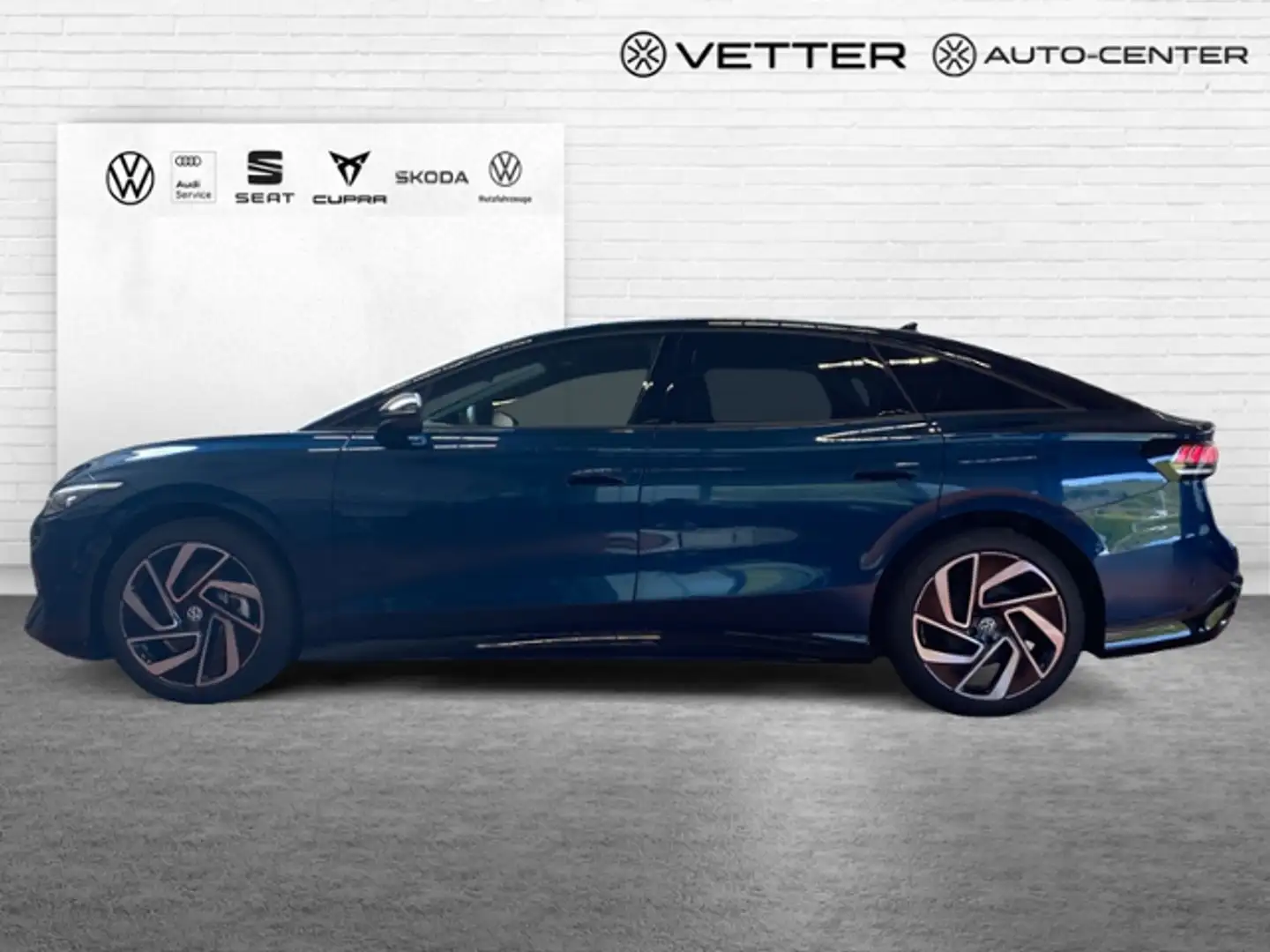 Volkswagen ID.7 Pro 210 kW (286 PS) 77 kWh 1-Gang-Automatik KLIMA Blu/Azzurro - 2