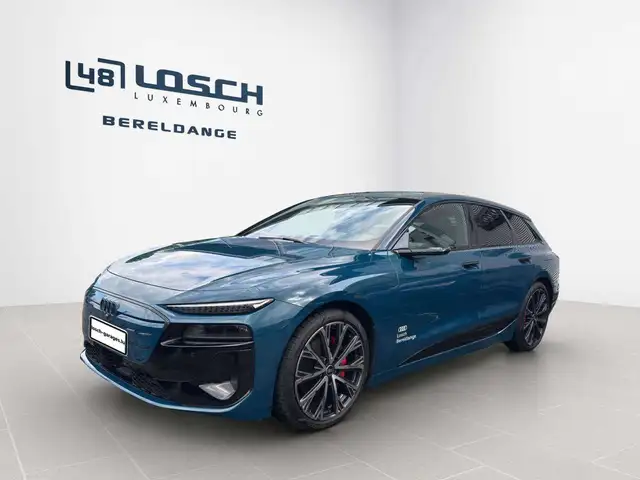 Audi A6 A6-etron Avant edition one blu