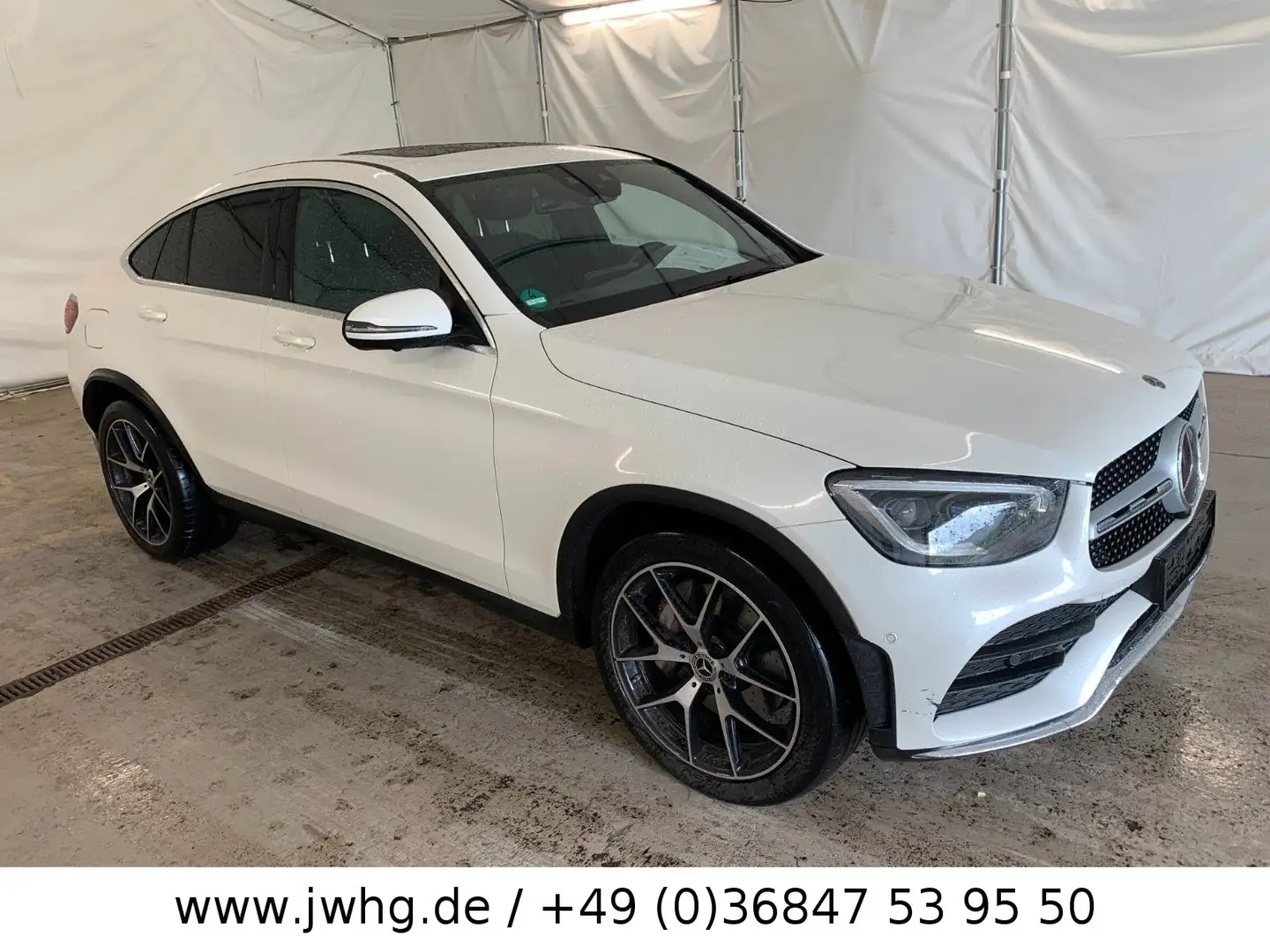 Mercedes-Benz GLC 400 Coupe 4M 2x AMG Line Multib VirtCockpit Bianco - 2