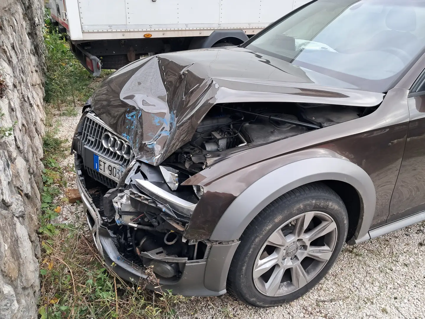 Audi A4 allroad A4 IV 2012 Allroad Quattro 2.0 tdi 177cv s-tronic Brun - 1