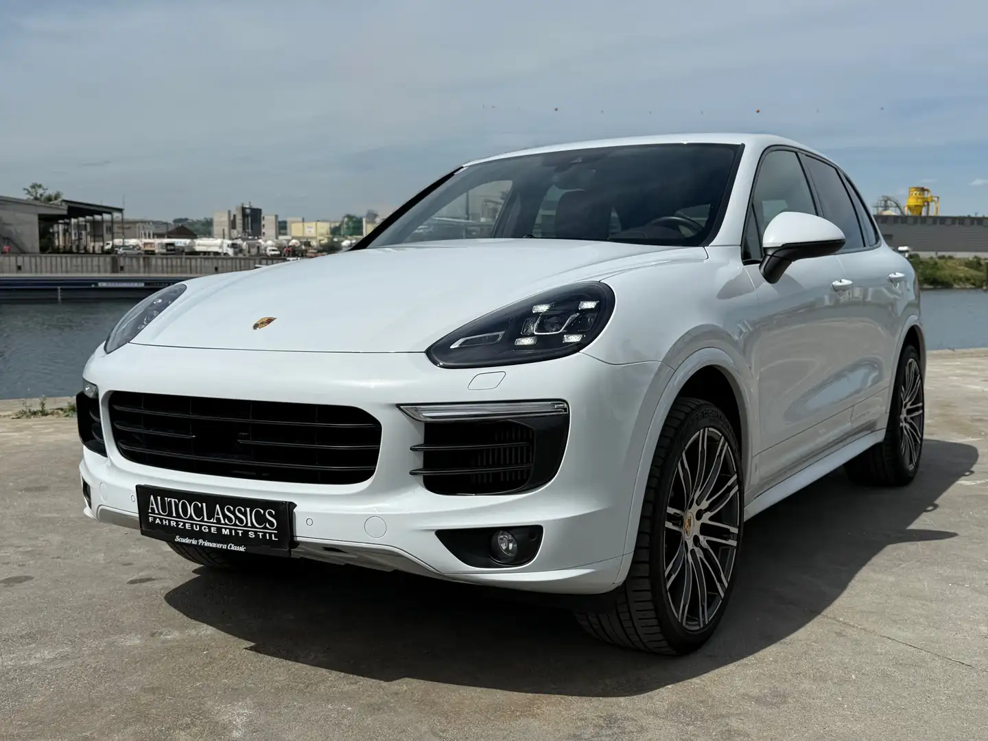 Porsche Cayenne Cayenne II S 4,2 Aut.*Approved 07/28*Sport Design* Weiß - 1