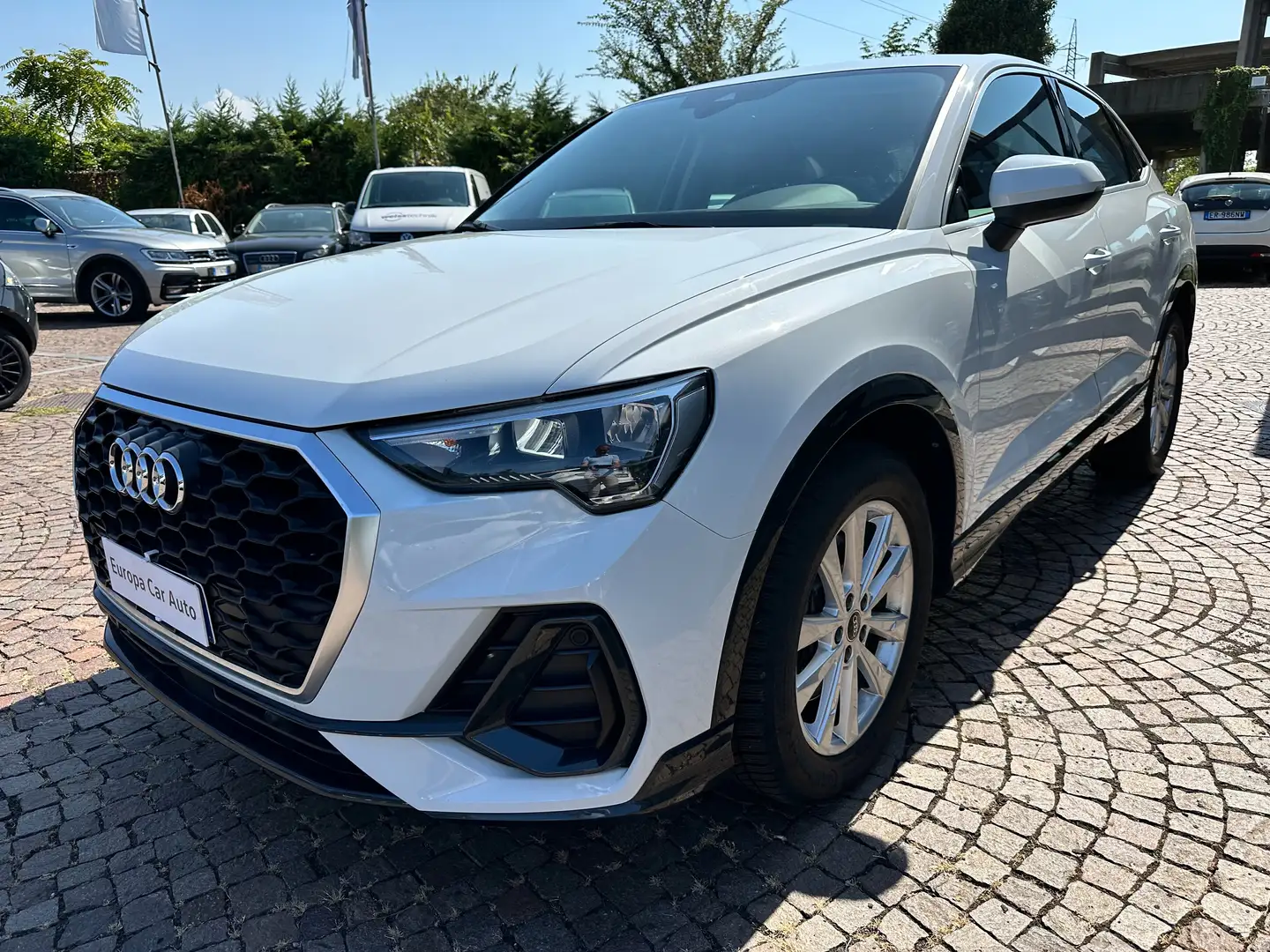 Audi Q3 Q3 Sportback 40tdi Business Plus quattro s-tronic Blanc - 1