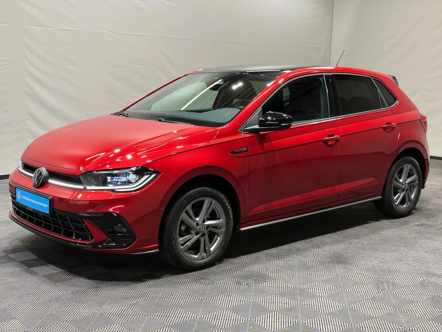 Volkswagen Polo R-Line 1.0 TSI DSG | IQ.LIGHT NAVI ACC PDC Rot - 2