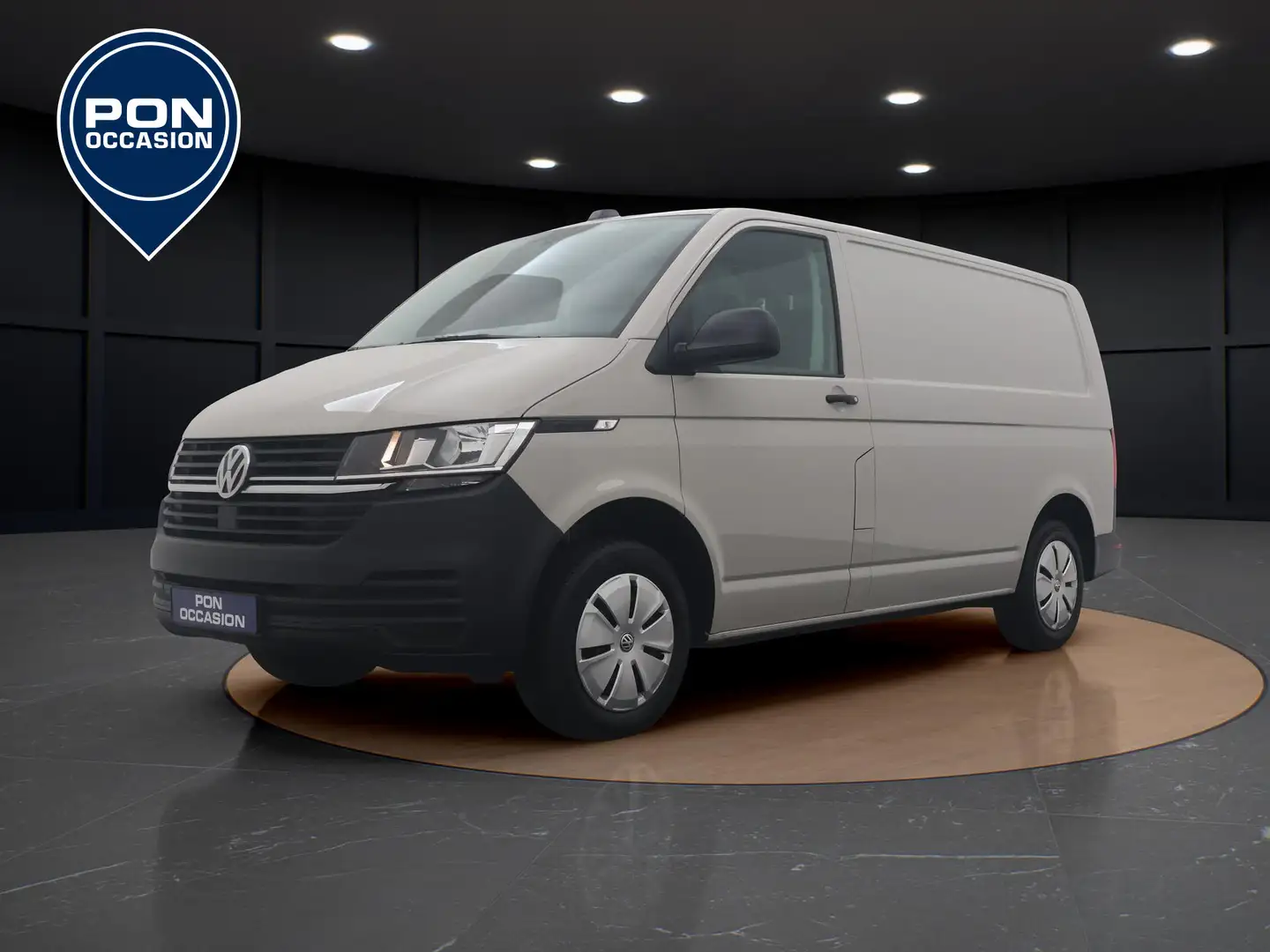 Volkswagen T6.1 Transporter 2.0 TDI 90 PK L1H1 26 Economy Business / Airco / E Grijs - 1