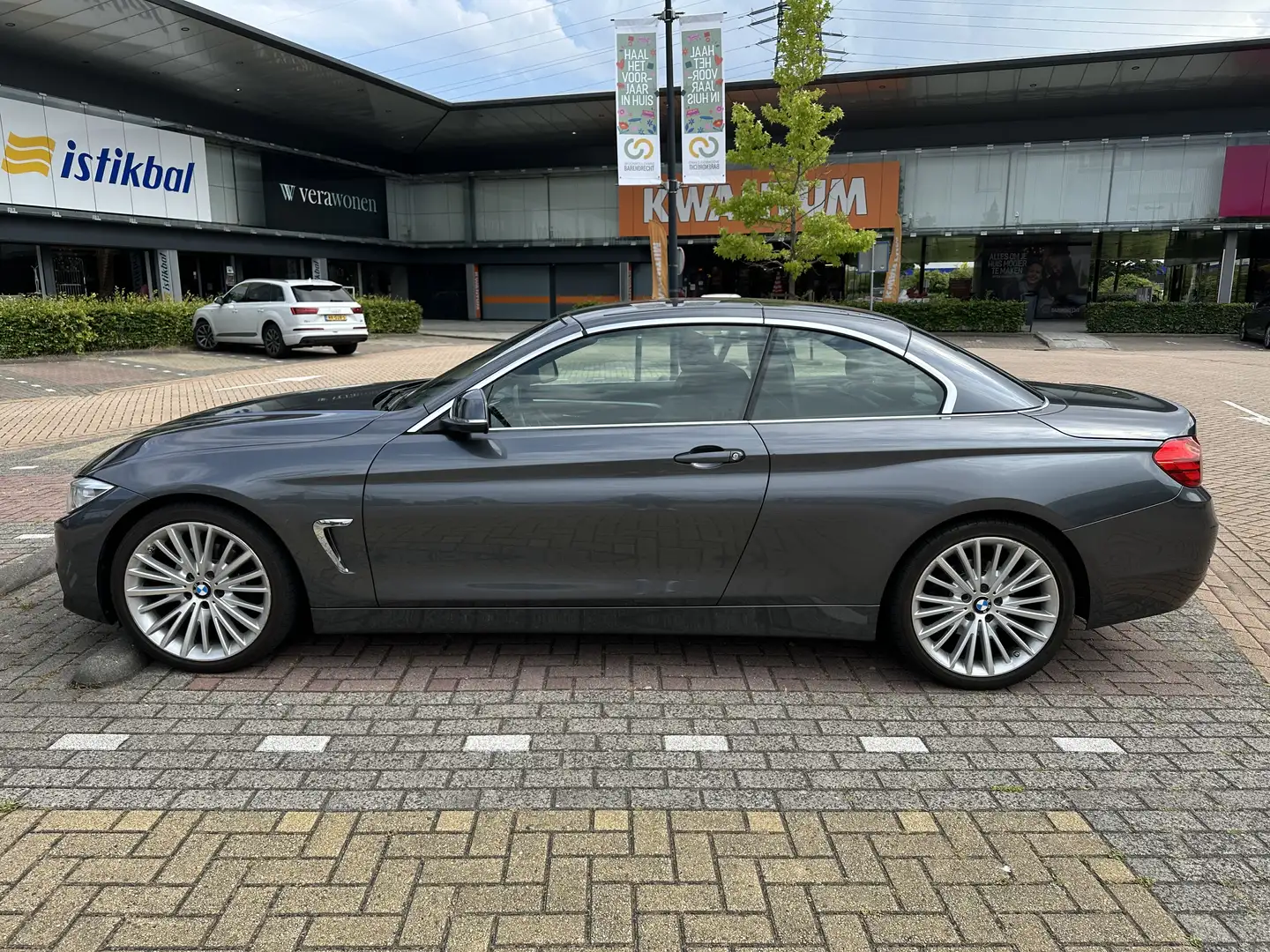 BMW 420 420i Cabrio Luxury Line Grijs - 2