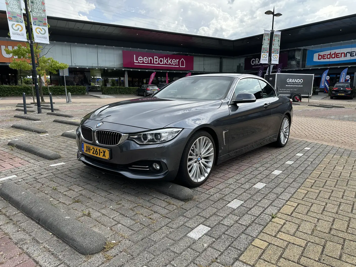 BMW 420 420i Cabrio Luxury Line Grijs - 1