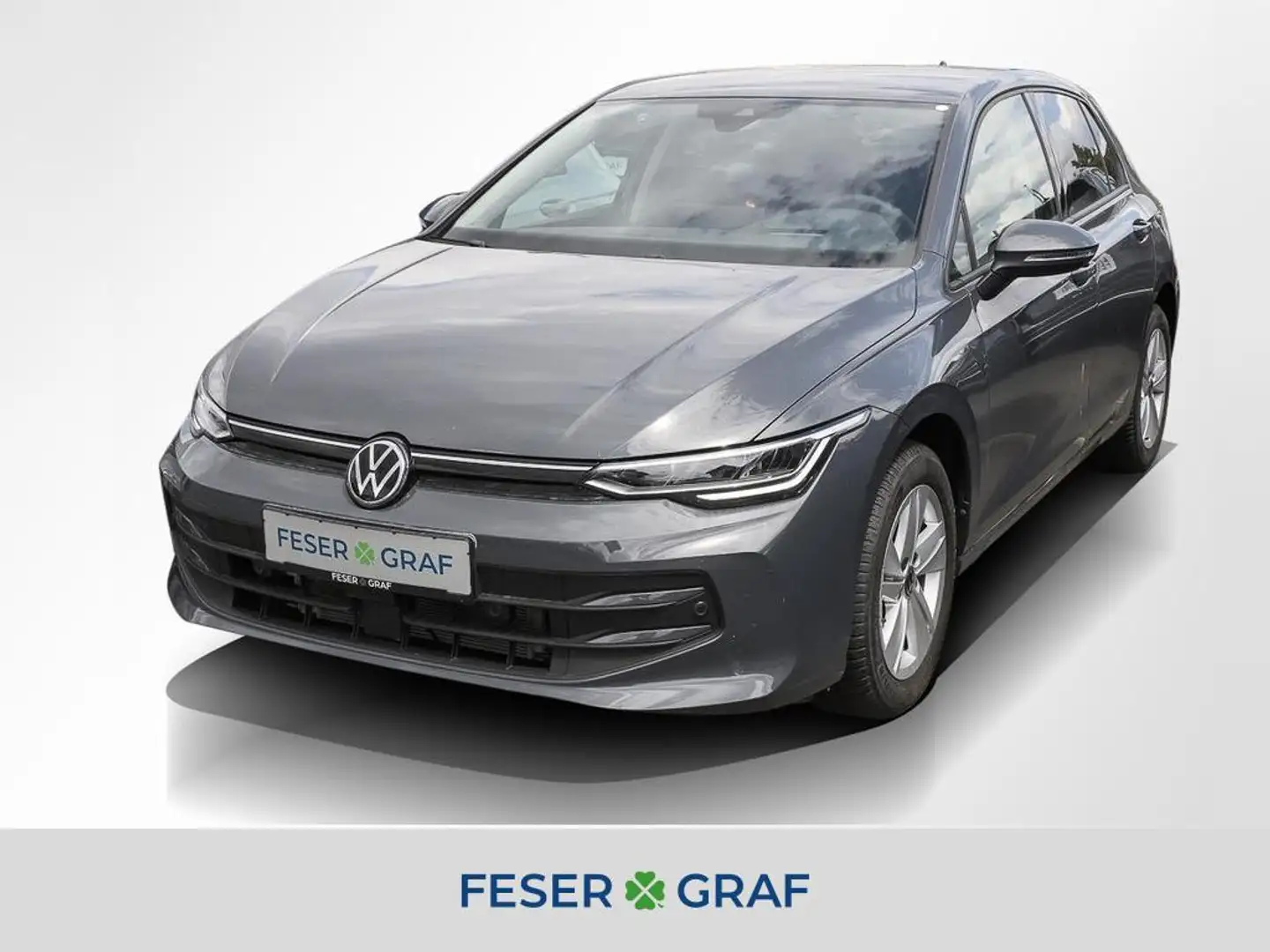 Volkswagen Golf 8 Life 1.5 eTSI DSG Navi HUD LED SiHz Grau - 1