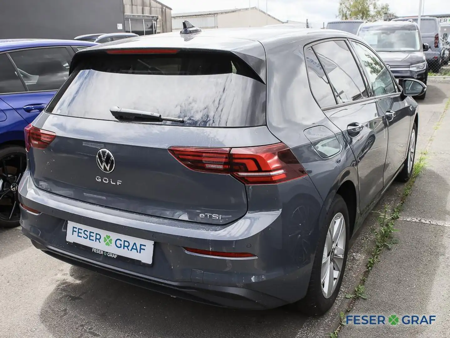 Volkswagen Golf 8 Life 1.5 eTSI DSG Navi HUD LED SiHz Grau - 2
