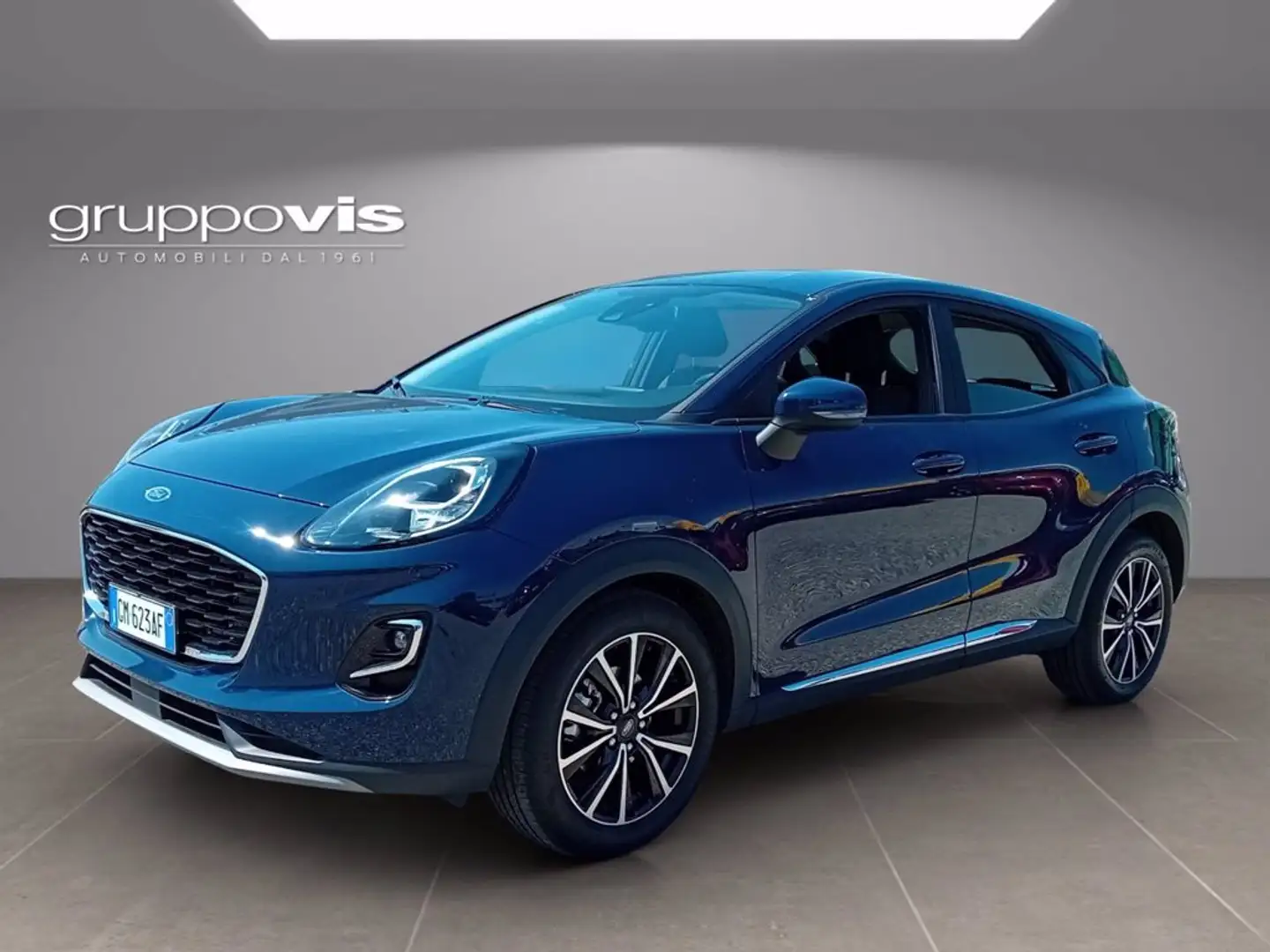 Ford Puma m-hybrid Titanium Blau - 1