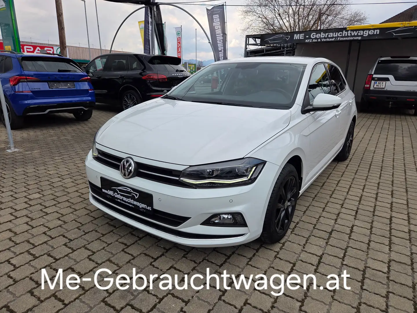 Volkswagen Polo HIGHLINE/TEMP/LED/PDC-H+V/FREISPRECH/ Blanc - 1