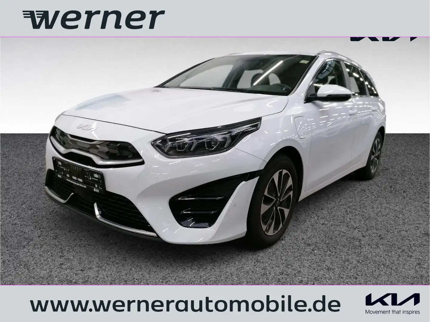 Kia Ceed SW 1.6 PHEV Spirit Weiß - 1