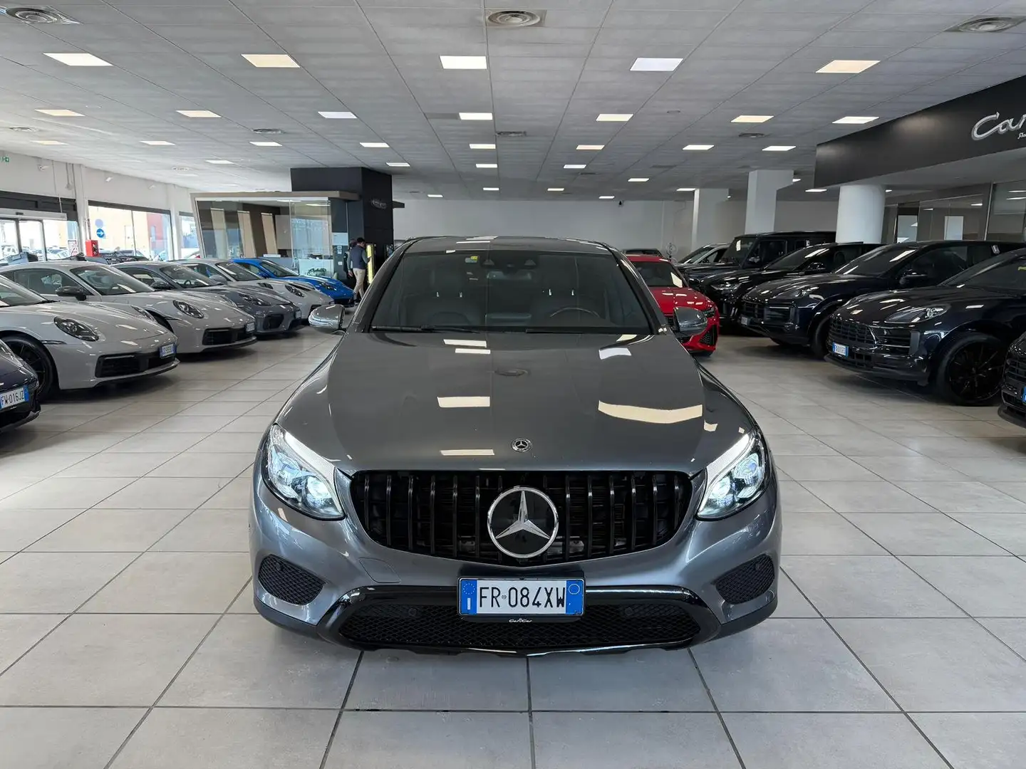 Mercedes-Benz GLC 350 e Coupe Sport 4matic auto Grigio - 2