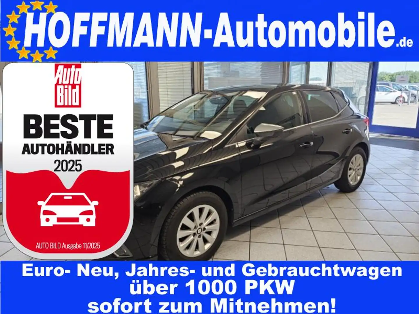 SEAT Ibiza Xcellence App-Connect,Klimaautomatik,PDC Schwarz - 1