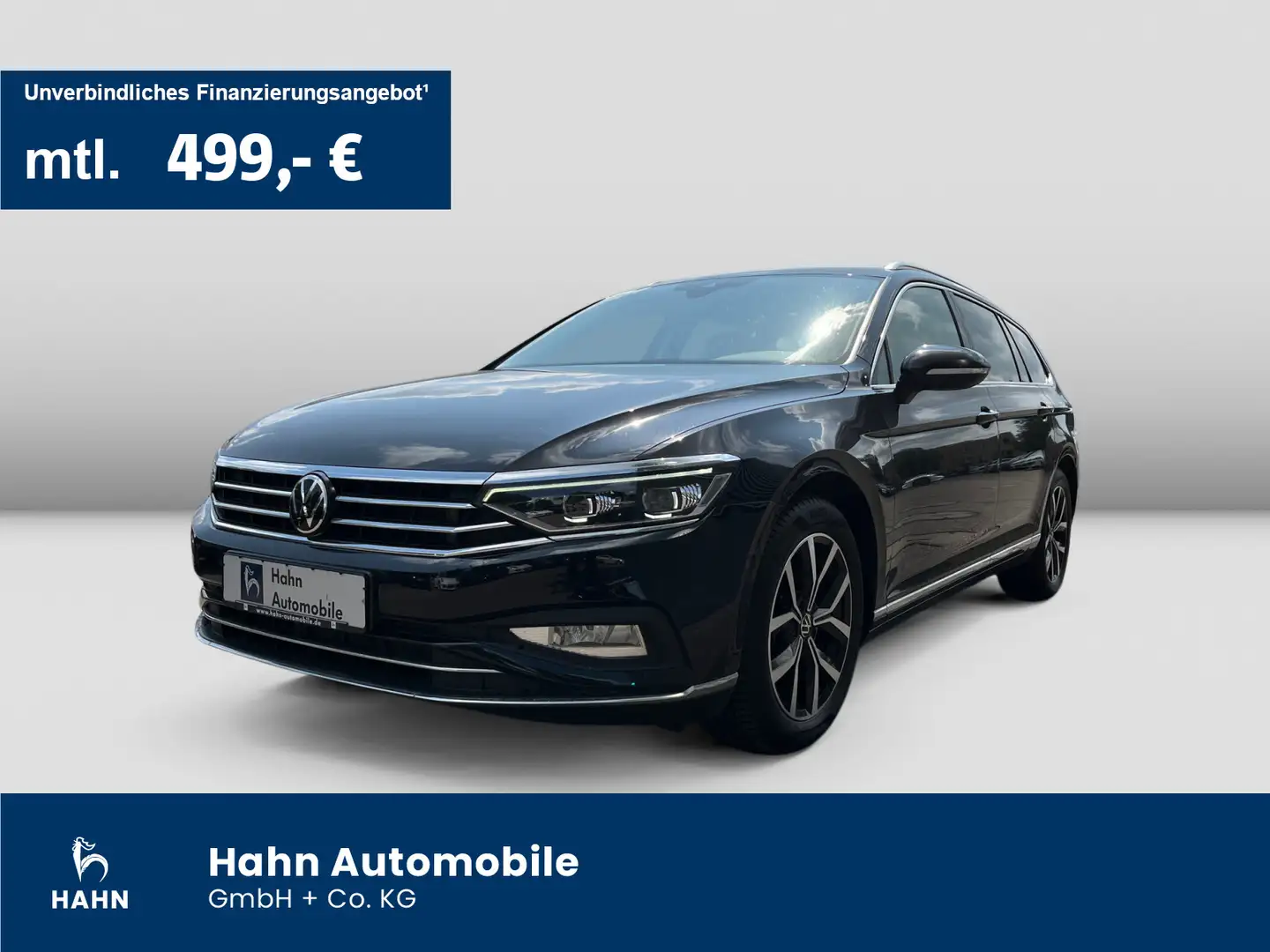 Volkswagen Passat Variant Elegance 2.0TDI DSG AHK PANO MATR Zwart - 1