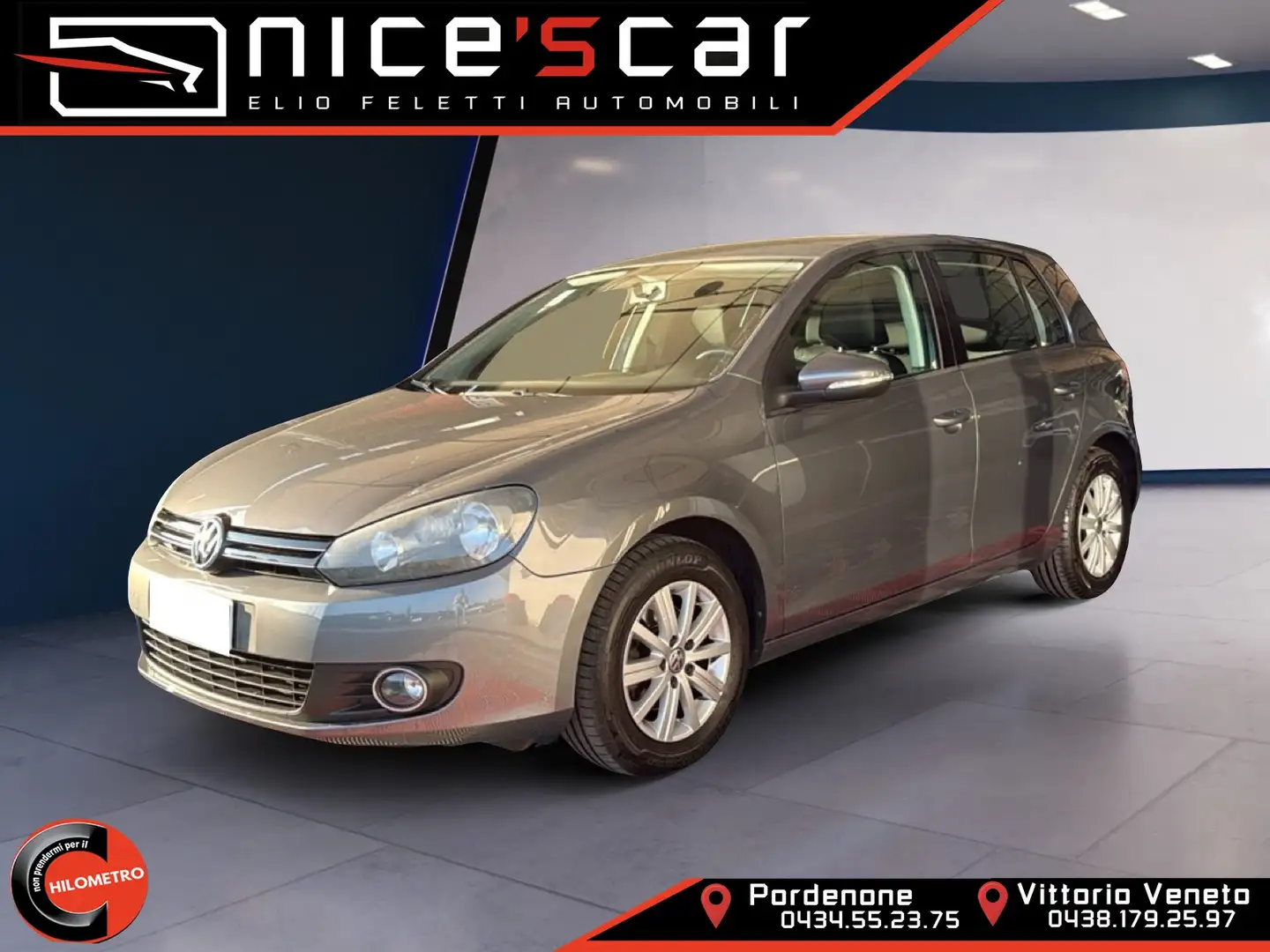 Volkswagen Golf Golf 1.6 TDI 5p. Comfortline BlueMotion Technology Gris - 1