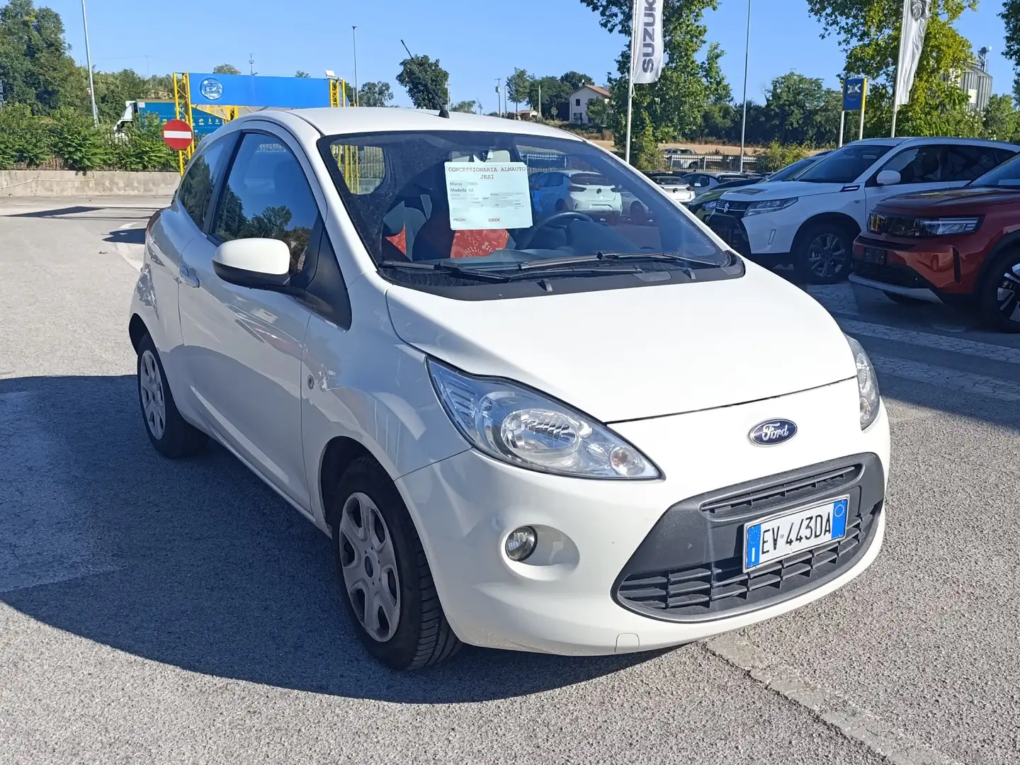 Ford Ka/Ka+ Ka II 3p 2009 Ka 1.2 + 69cv E6 Bianco - 1