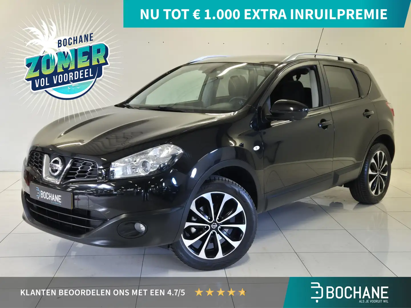 Nissan Qashqai 1.6 Connect Edition | Panoramdak | Achteruitrijcam Negro - 1