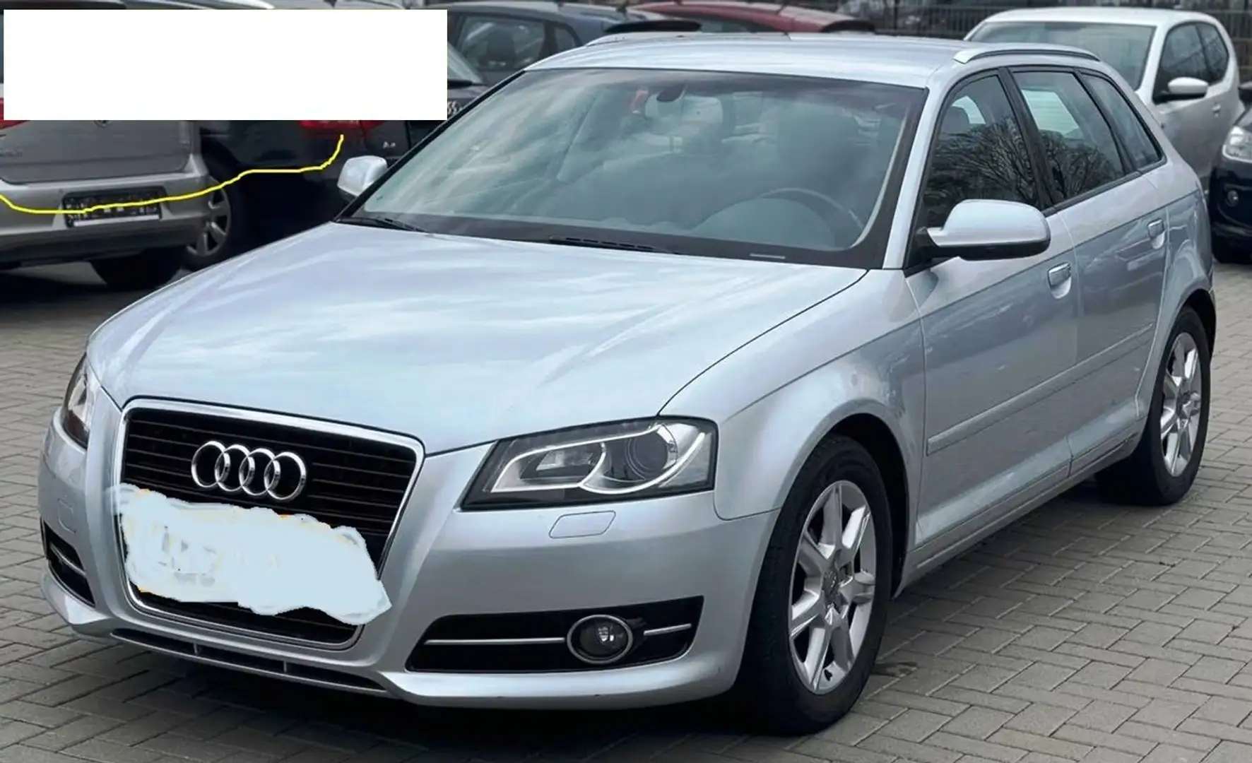 Audi A3 A3 SB Sport 2,0 TDI DPF Sport Grau - 1