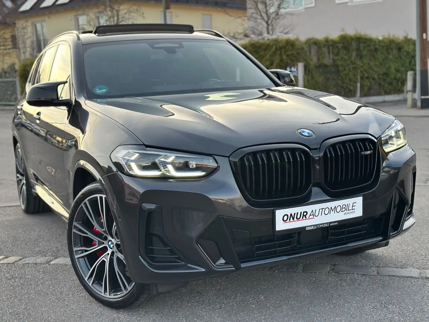BMW X3 M d NaviProf HuD Pano 360° Laser SHZ v+h 21" Gris - 1
