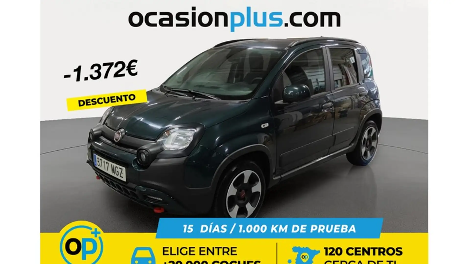 Fiat Panda 1.0 Gse Cross Hybrid Verde - 1