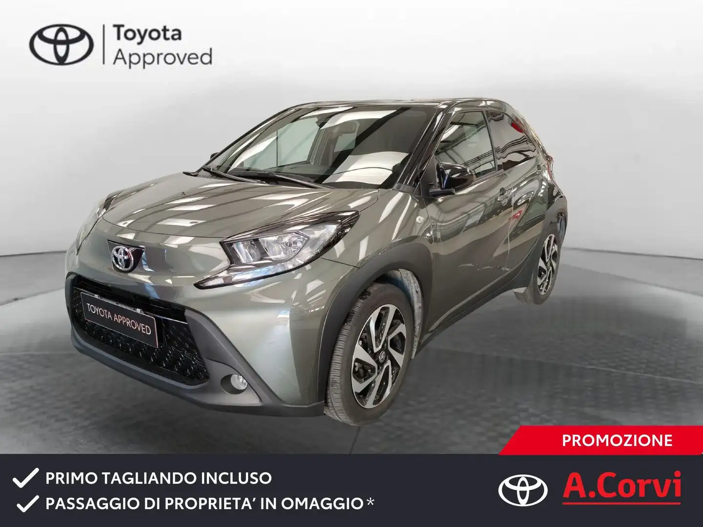 Toyota Aygo X Aygo X 1.0 VVT-i 72 CV 5 porte Trend Gris - 1