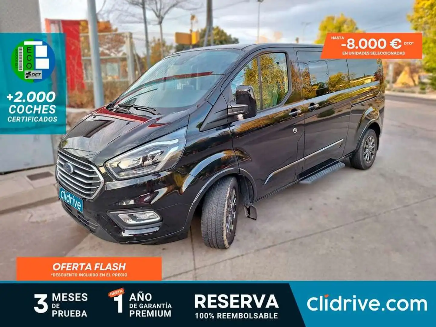 Ford Tourneo Custom 2.0 EcoBlue 110kW (150CV) L2 Titanium Noir - 1